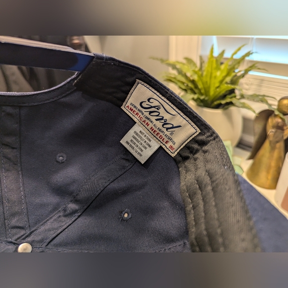 RARE Ford Bronco Hats: Navy Snapback Rope Hat | Vintage Brands - Picture 5 of 7